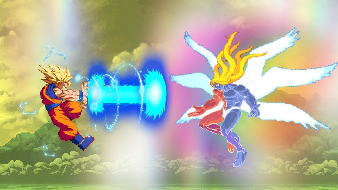 Goku vs Gill - Dragon Ball Z X Street Fighter