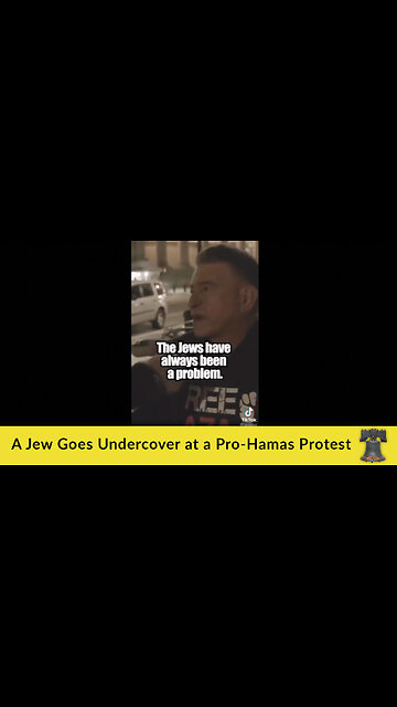 A Jew Goes Undercover at a Pro-Hamas Protest