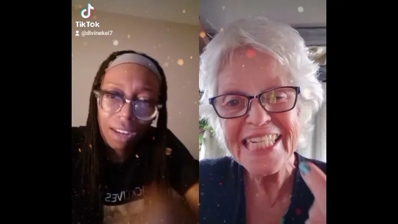 Granny bout to explain why we know santa is a man😂💗👑