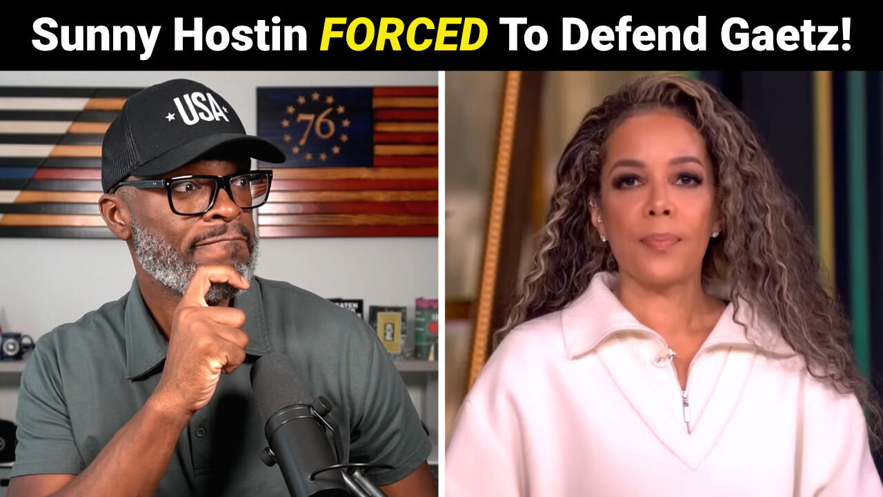 Sunny Hostin FORCED To Read Legal Note DEFENDING Matt Gaetz!