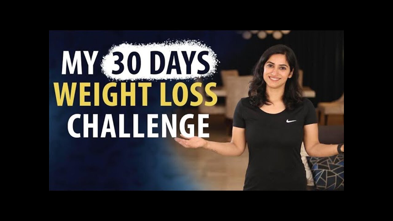 My 30 Days Weight Loss Challenge | Revealed Best Weight Loss Natural Supplement