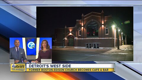 Former Boston-Edison church becomes cafe & bar on Detroit's west side