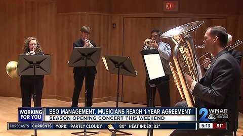 BSO management, musicians reach 1-year agreement