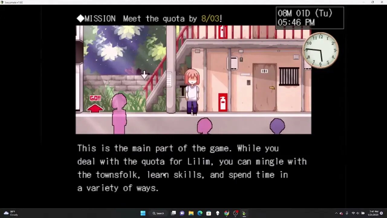 Playing Succumate until it gets lewd