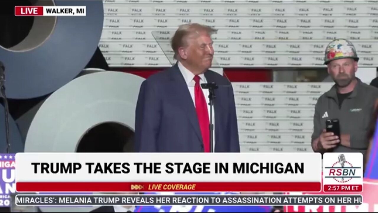 Trump Gives Remarks in Walker, Michigan [Full Speech]