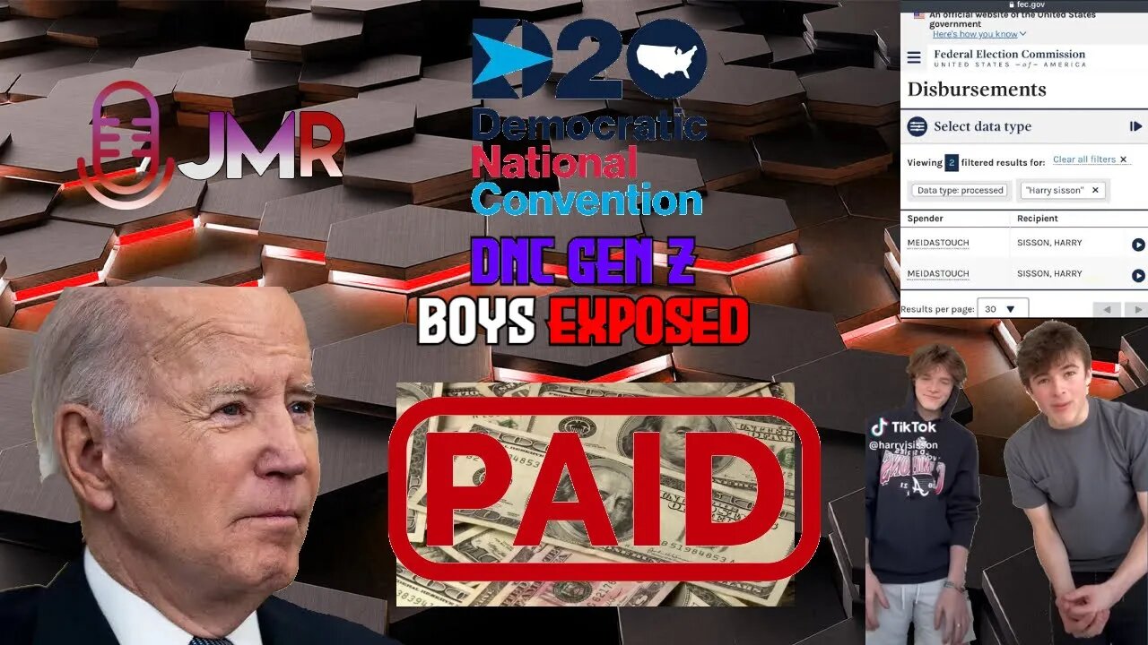 NPC Gen Z boys tiktokers EXPOSED by being PAID DNC shill hacks & owned by the democratic party