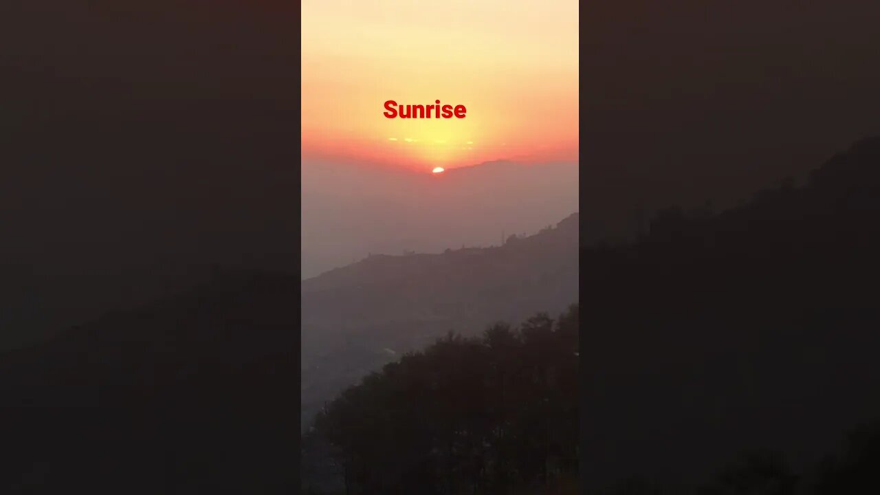 Sunrise Nepal from Kakani