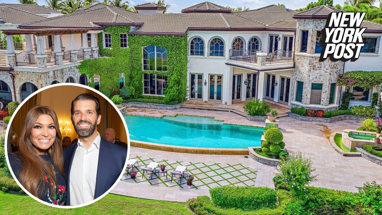 Inside Donald Trump Jr. and Kimberly Guilfoyle's new $9.7M Florida mansion