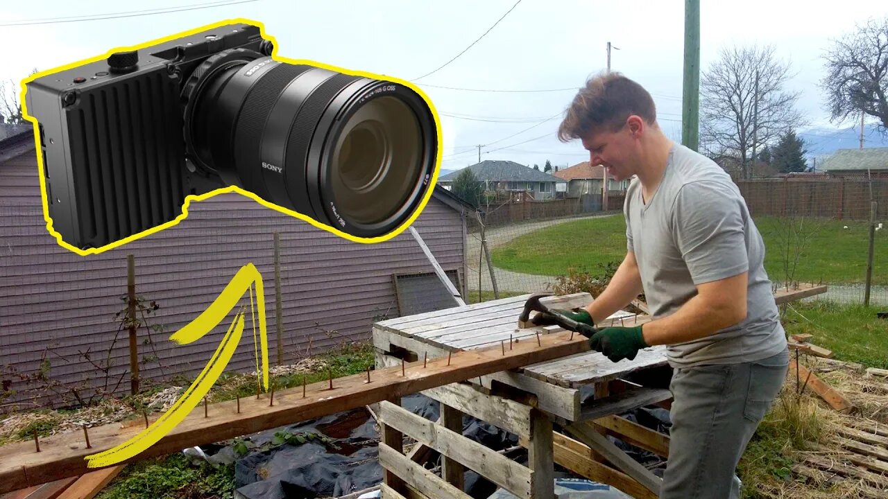 Building an Outdoor Set for my NEW Slow Motion Camera! Ep.1