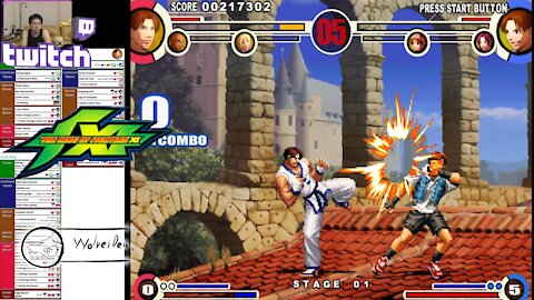 (PS2) King of Fighter XI - 10 - Fatal Fury Team - Lv 8 - The way it should play...not the 1st bit