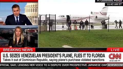 Hoo Boy: U.S. Seizes Venezuelan President Maduro's Plane In Dominican Republic