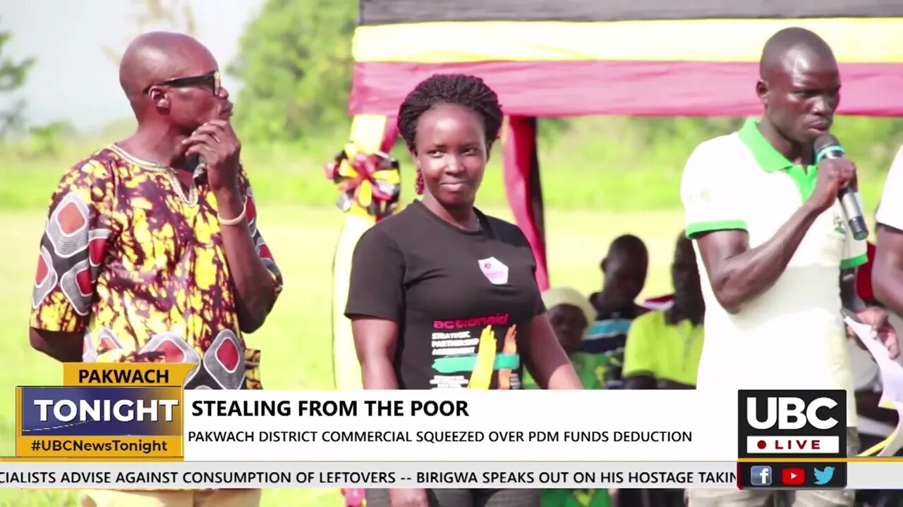 STEALING FROM THE POOR; PAKWACH DISTRICT COMMERCIAL SQUEEZED OVER PDM FUNDS DEDUCTION