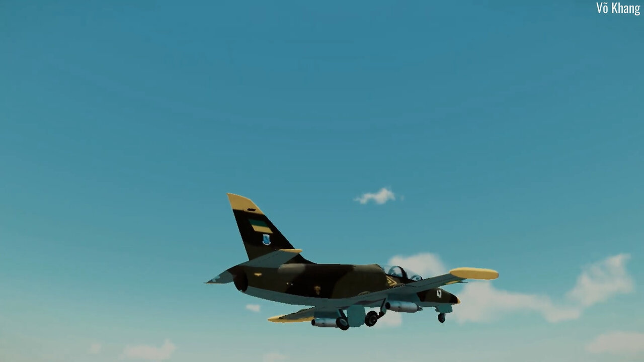 Training flight with L-39 Albatros trainer aircraft