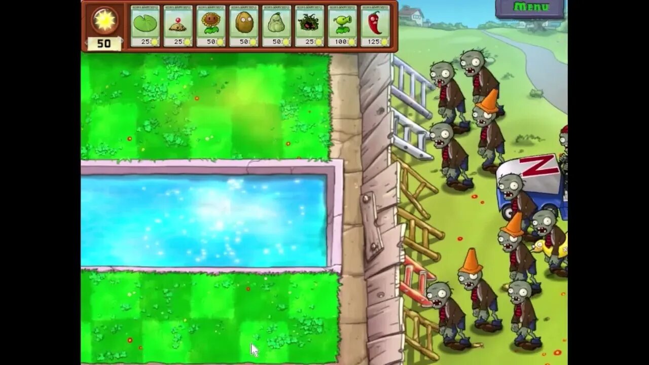 Plants vs Zombies 3-5 to 3-6