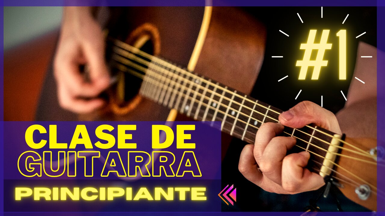 Clase de guitarra para principiantes