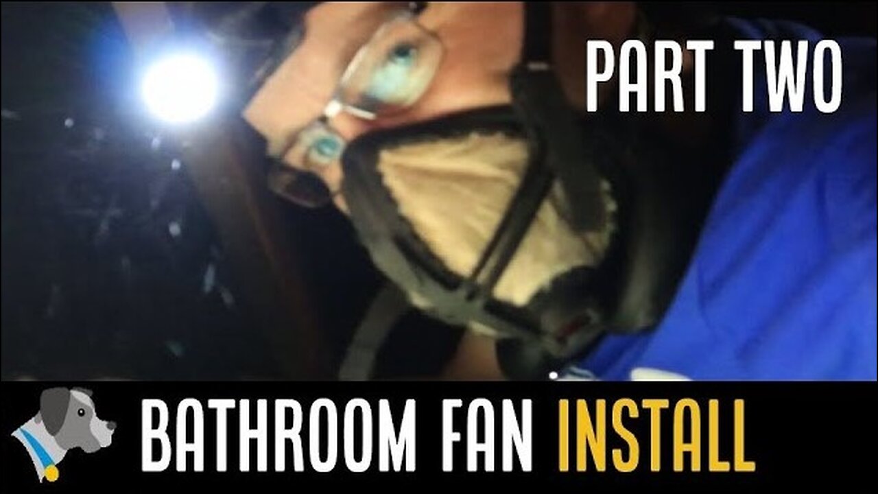 Bathroom Extractor Fan Installation Part 2 | Up a Very Hot Loft 🔥😅