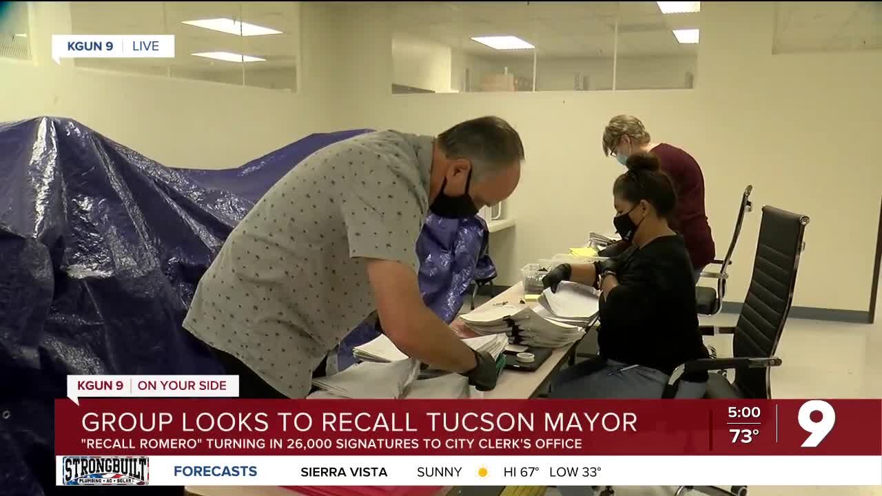 Tucson group looks to recall Mayor Romero