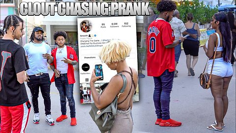 CLOUT CHASER PRANK! SOUTH BEACH EDITION