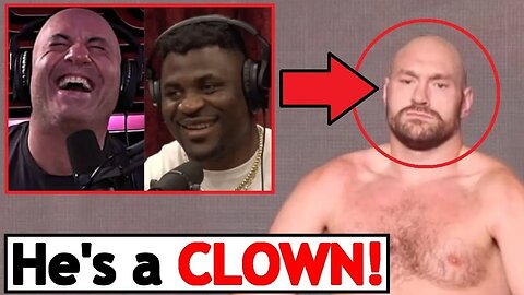 Francis Ngannou & Joe Rogan LAUGHING at Tyson Fury?😂"He's a FRAUD" [2024] SHOCKING BOXING INTERVIEW!