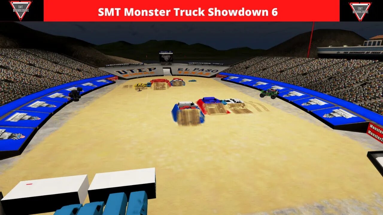 SMT Monster Truck Showdown Episode 6 BeamNG.Drive Monster Jam #BeamNGDriveMonnsterJam