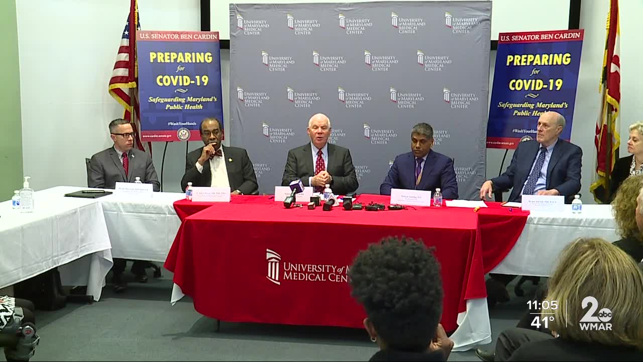 Senator Ben Cardin leads Coronavirus roundtable on Friday