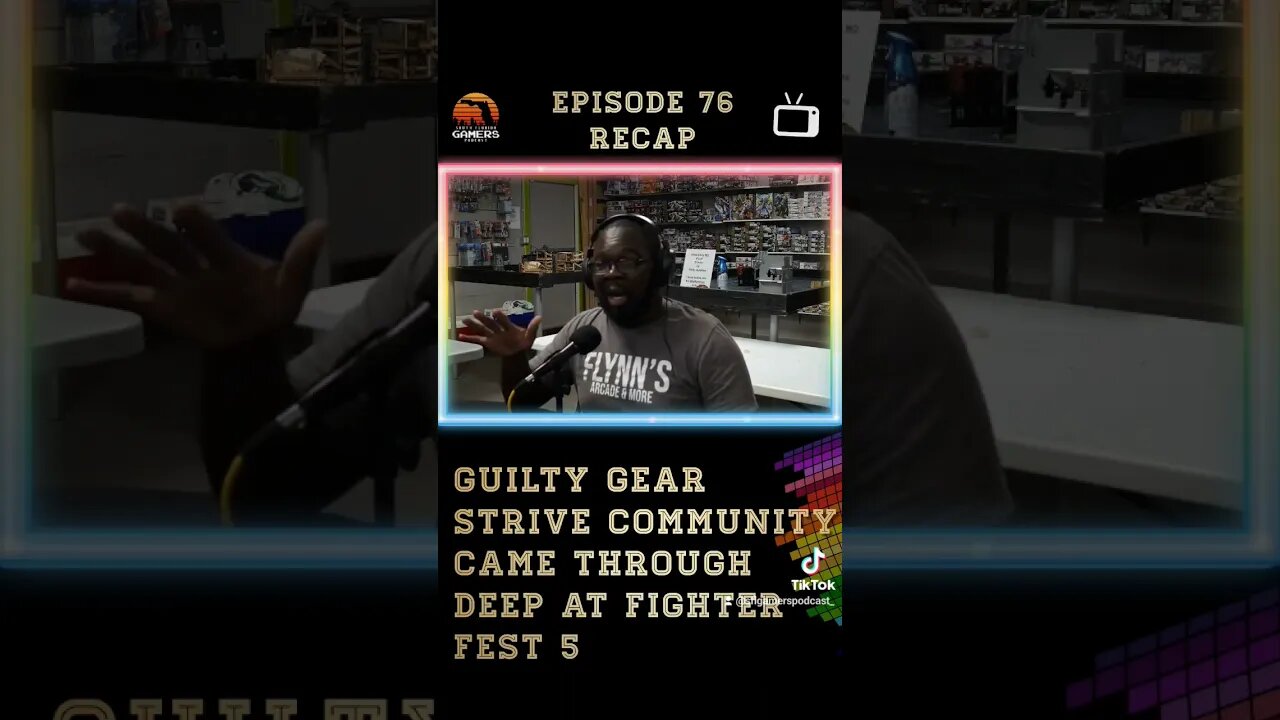 You had to be there. Back in April 29th for Fighter Fest 5 #podcast #guiltygearstrive #ggst