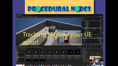 Tracking!! Follow your UE actor!