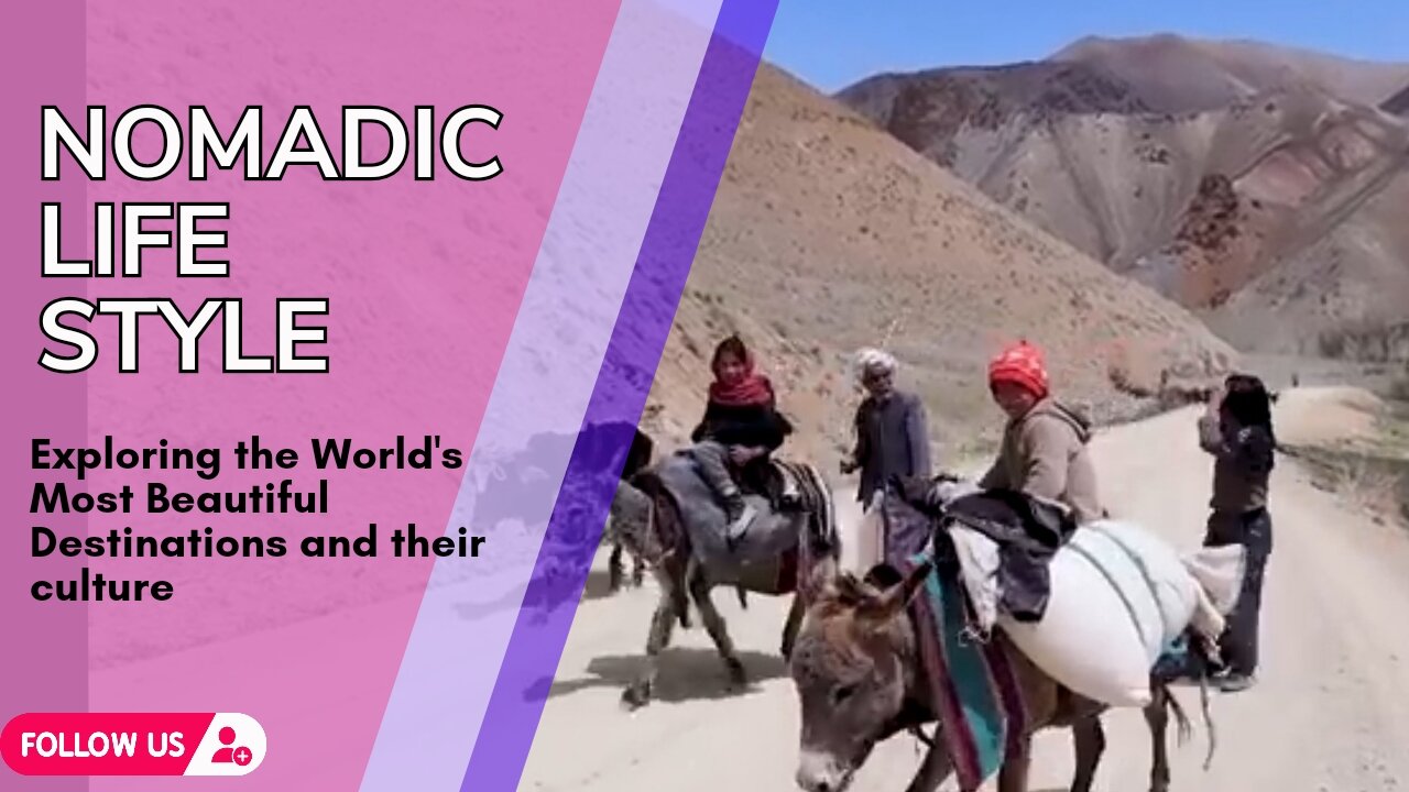 Daily life routine of nomadic people