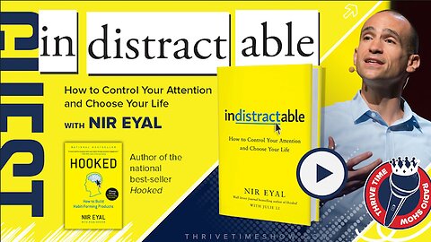 Business Conference | How to Gain Traction In a World Filled w/ Perpetual Distraction With Best-Selling Author Nir Eyal + "American adults spend over 11 hours per interacting w/ media." - Nielsen + Join Tebow At Dec 5-6 Workshop!