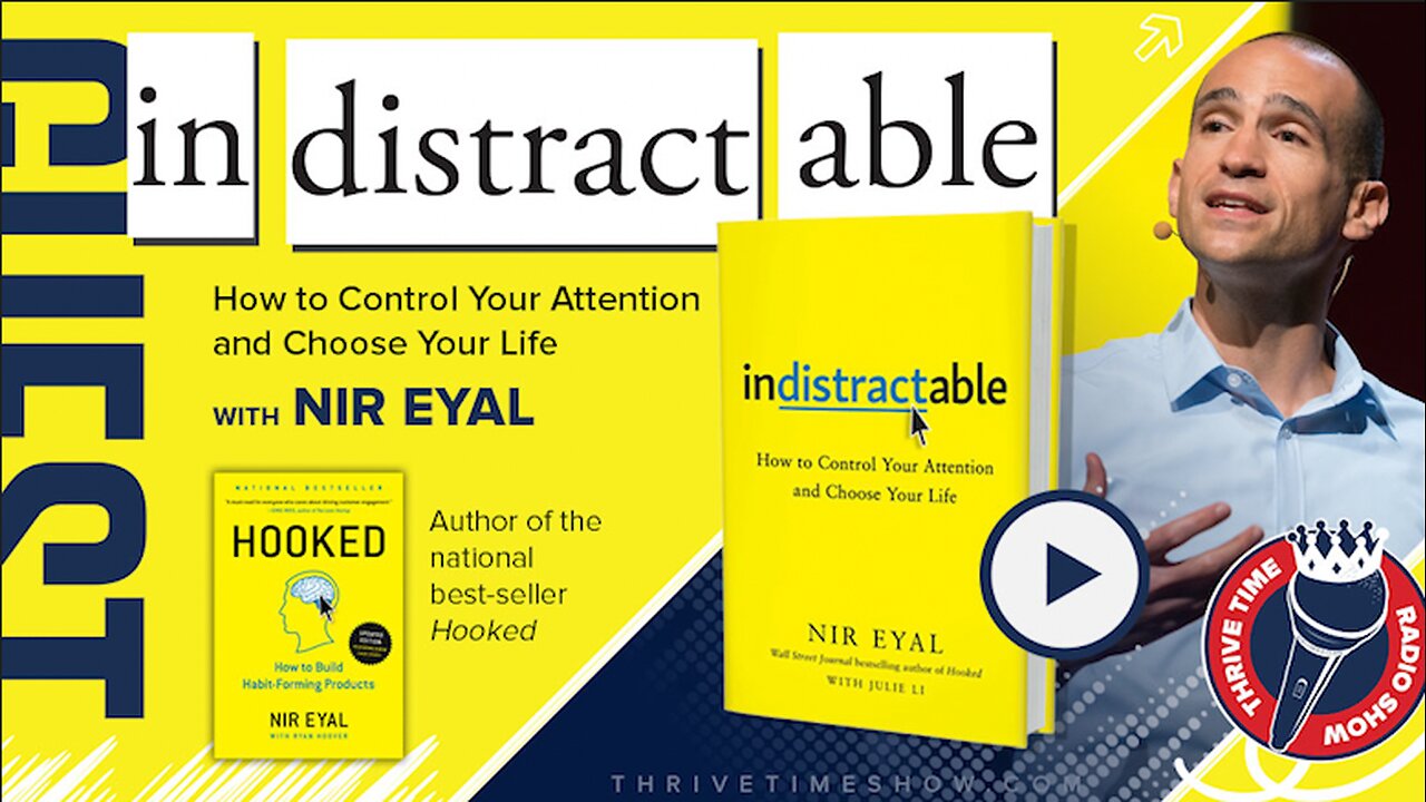 Business Conference | How to Gain Traction In a World Filled w/ Perpetual Distraction With Best-Selling Author Nir Eyal + "American adults spend over 11 hours per interacting w/ media." - Nielsen + Join Tebow At Dec 5-6 Workshop!