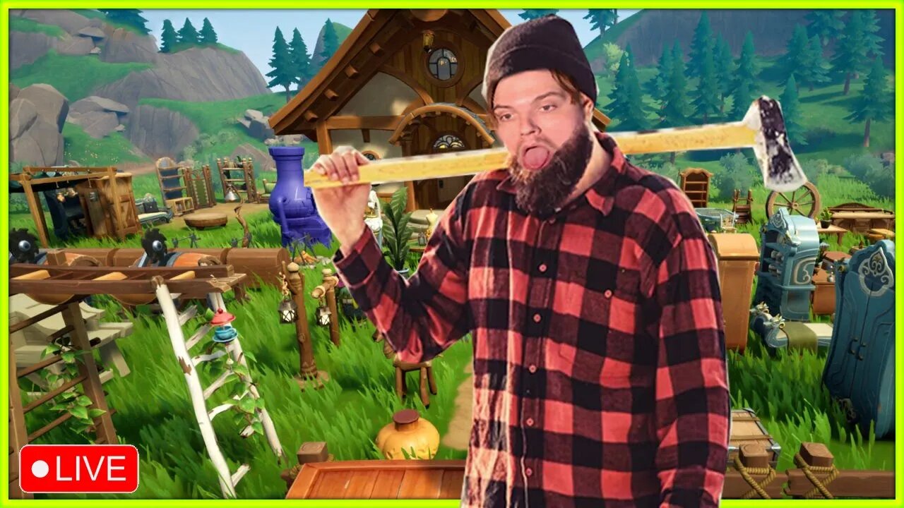 🔴LIVE - Vähän kuin Farmville? mut MMO? | Palia