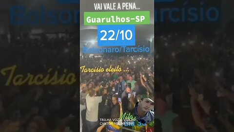 Bolsonaro Marca Forte Presença Em Guarulhos SÃO PAULO #shorts