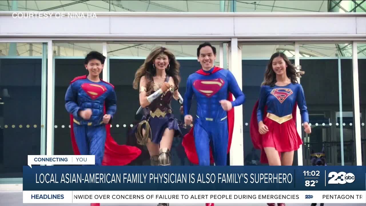 Local Asian-American Family Physician is Also Family's Superhero