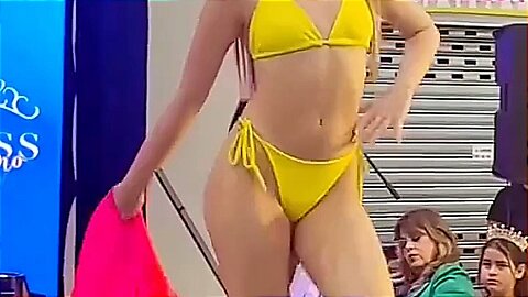 She won the fashion show.