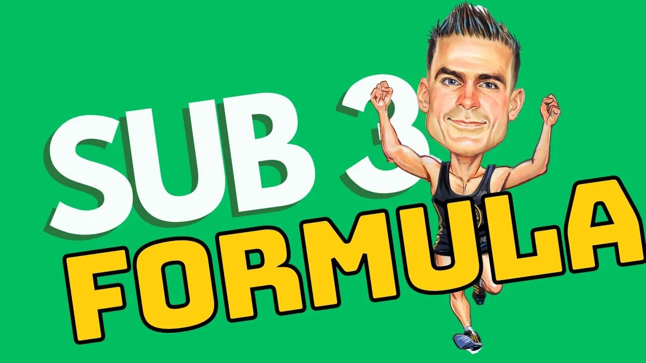 Sub 3 Hour Marathon Formula Free Course to PR Fast