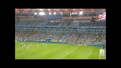 2019 Copa América: Fans chanting at the Maracana for Argentina vs. Venezuela