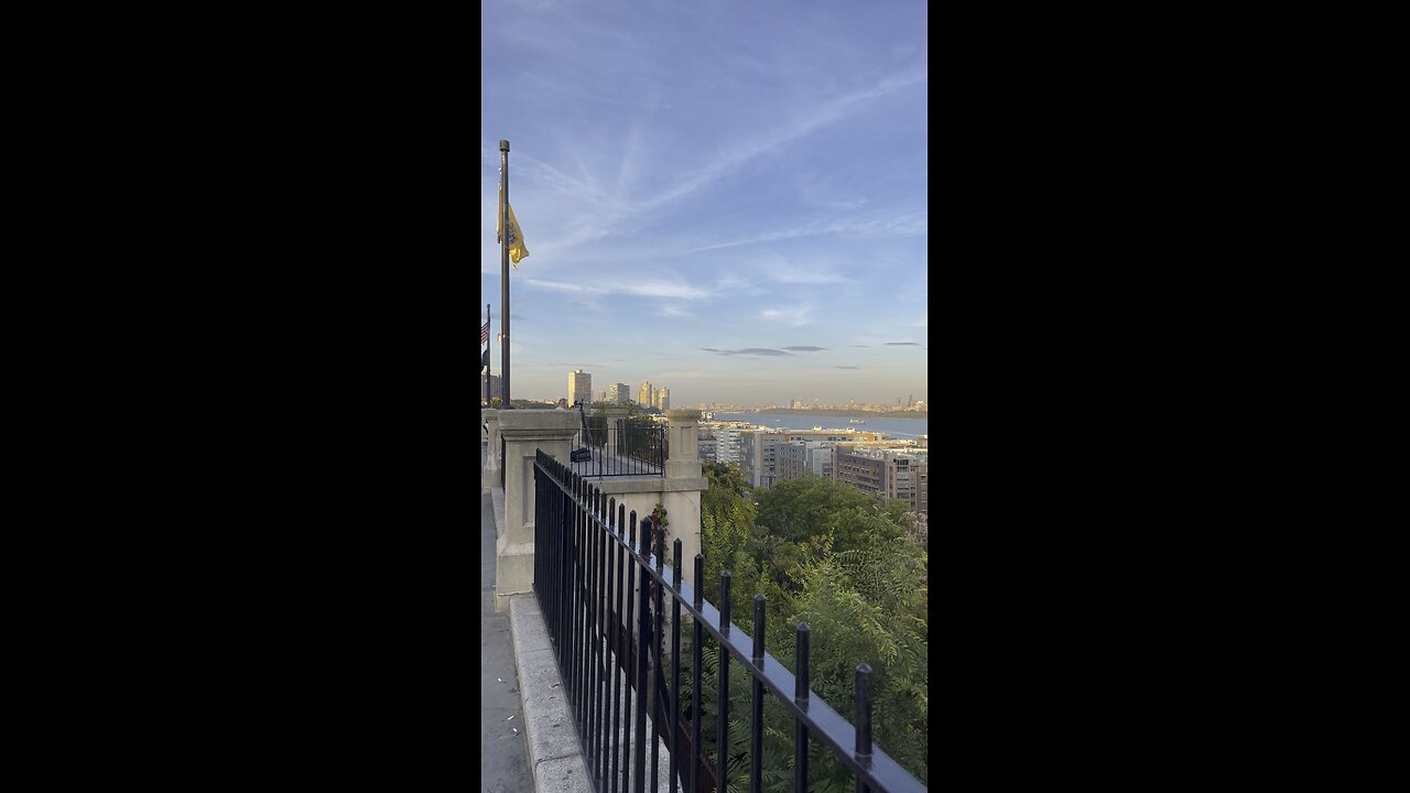 New York City view from Hoboken New Jersey