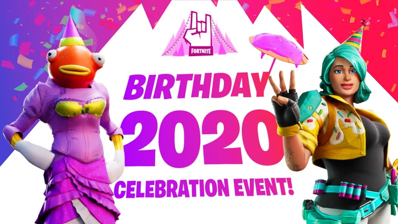 FORTNITE 3RD BIRTHDAY EVENT! (All Rewards)