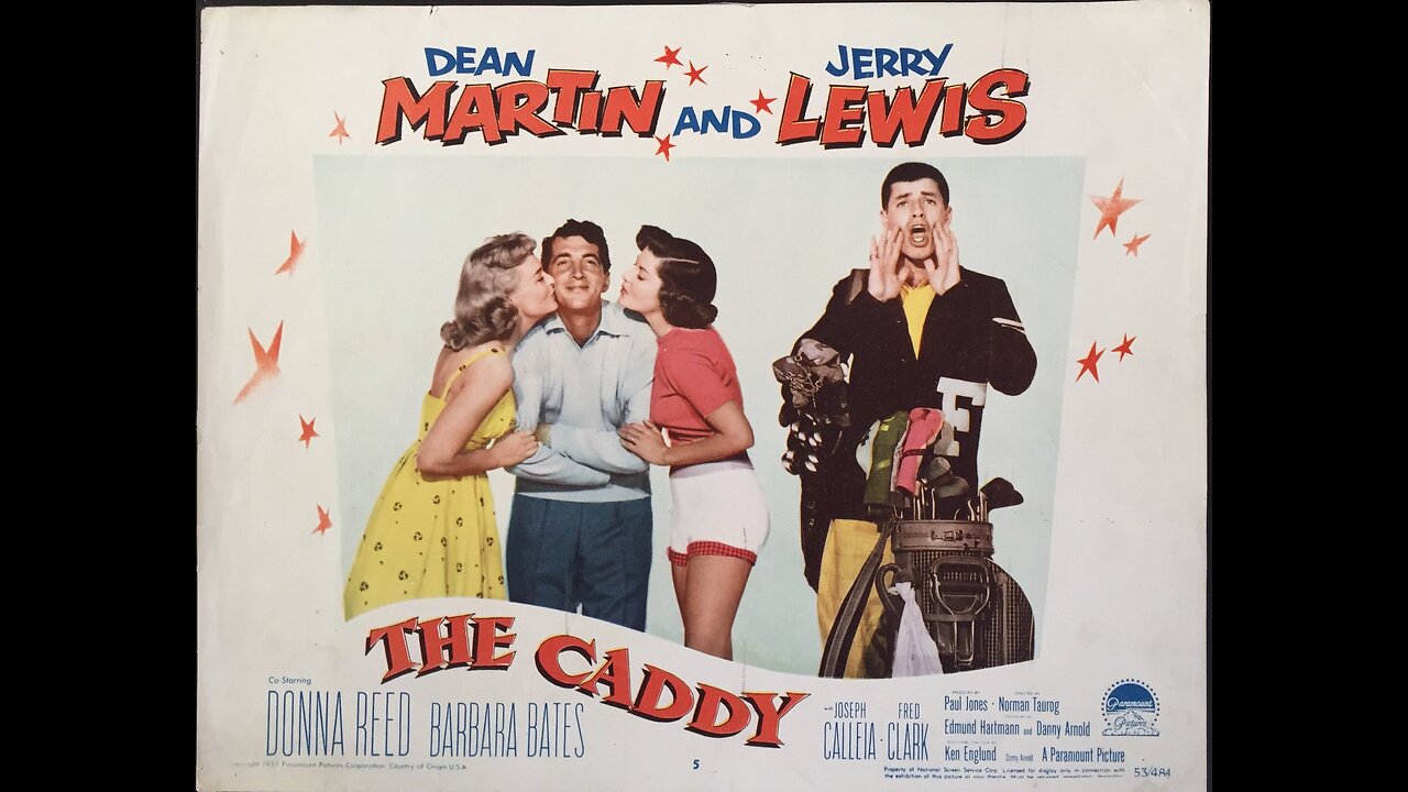 Jerry Lewis, Dean Martin & Donna Reed ( The Caddy ) Full Movie 1953