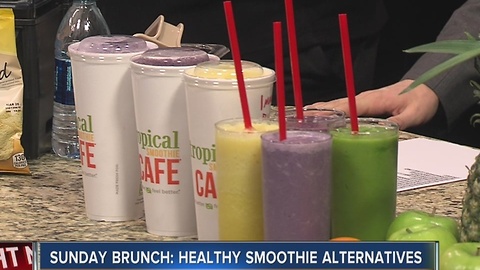 Sunday Brunch: Healthy smoothie alternatives