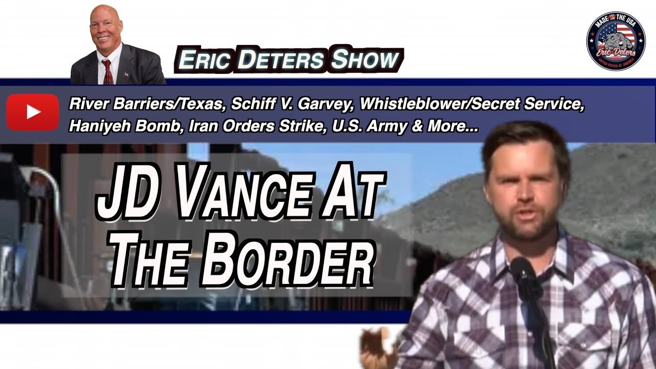 JD Vance At The Border | Eric Deters Show