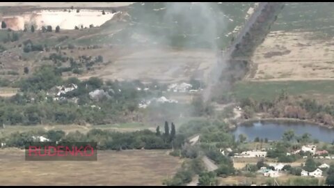 The destruction of the command post in the area of Avdiivka