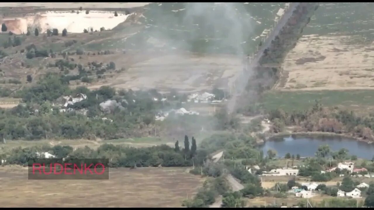 The destruction of the command post in the area of Avdiivka