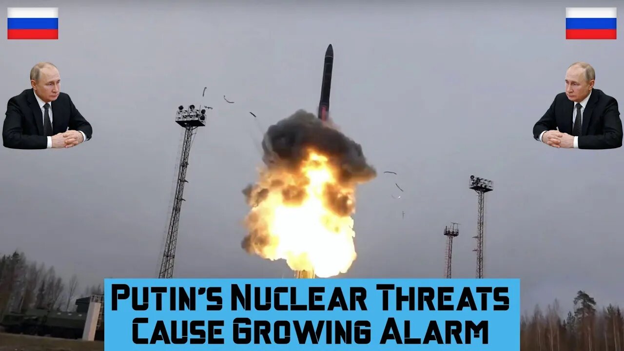 Putin’s Nuclear Threats Cause Growing Alarm #russia #nuclear #russianukrainianwar