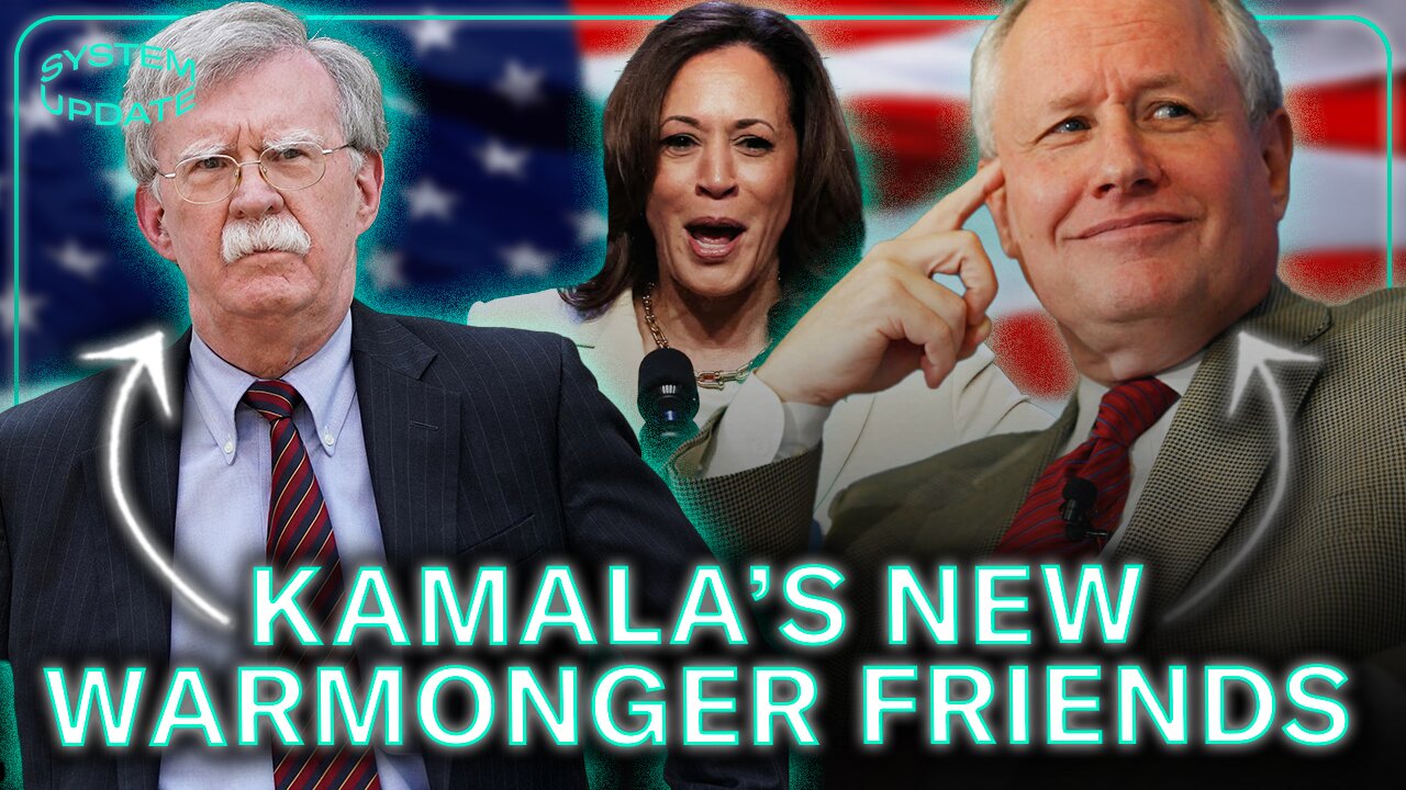 Kamala's New Reliance on John Bolton & Bill Kristol