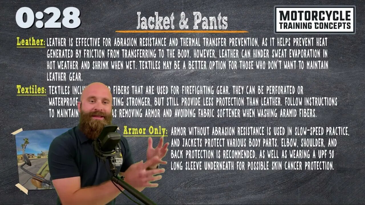 Choosing the Right Jackets & Pants for Motorcycle Riding - MTC Minute