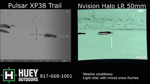 PULSAR XP38 TRAIL VS HALO LR 50MM