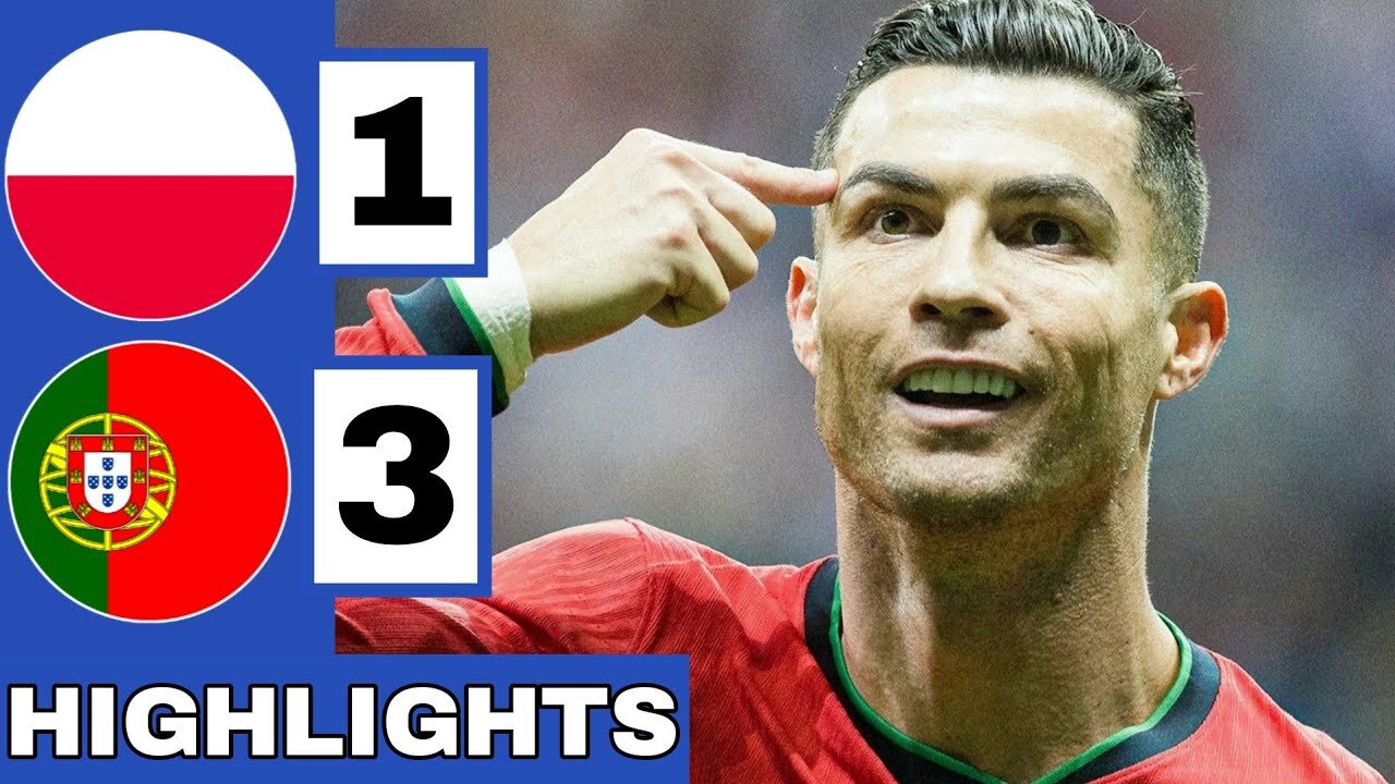 🔴Poland vs Portugal (1-3) Extended HIGHLIGHTS _ UEFA Nations League