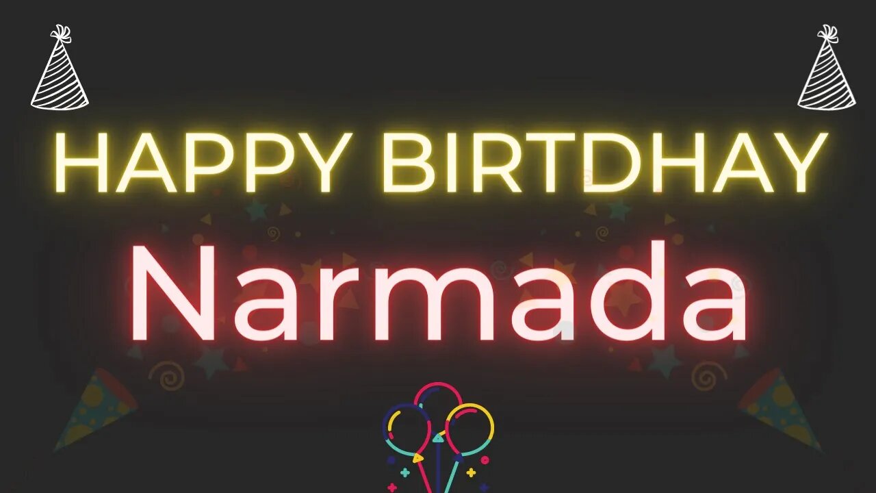 Happy Birthday to Narmada - Birthday Wish From Birthday Bash