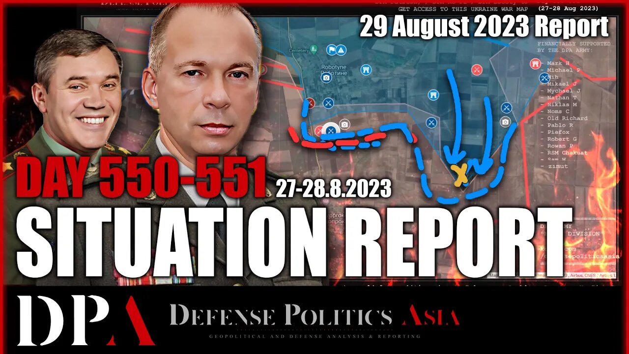 [ Ukraine SITREP ] Day 550-551 - Technical Ukraine War Situation Report & Comprehensive Summary